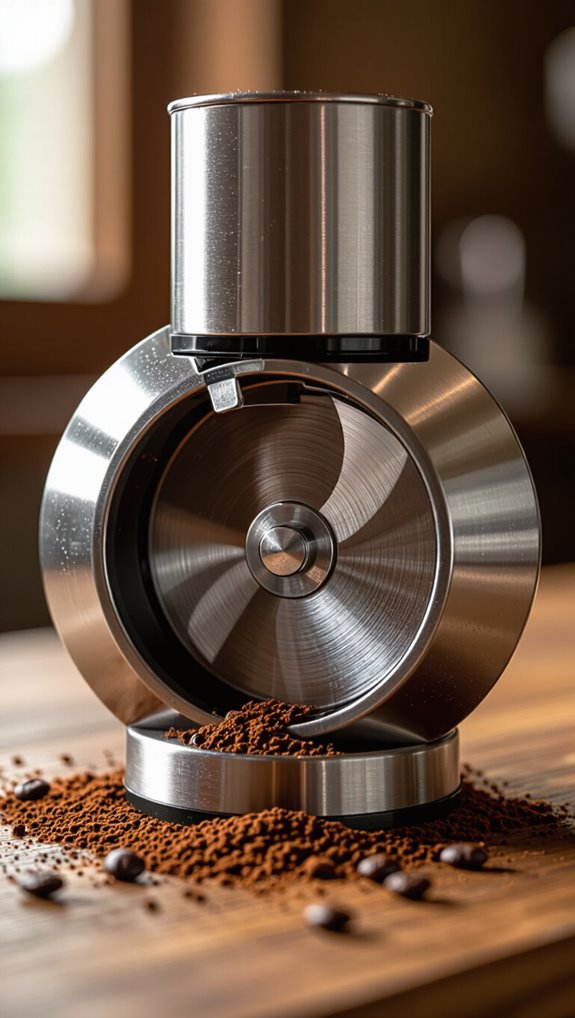 grinder shows cleaning needed signs