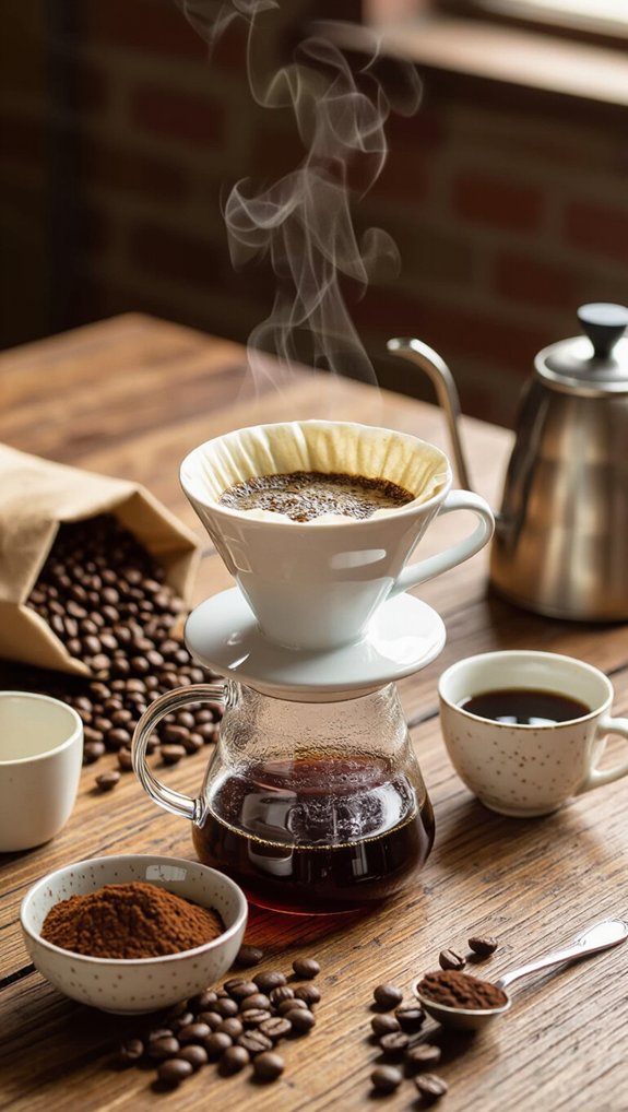 pour over gear grind recipe