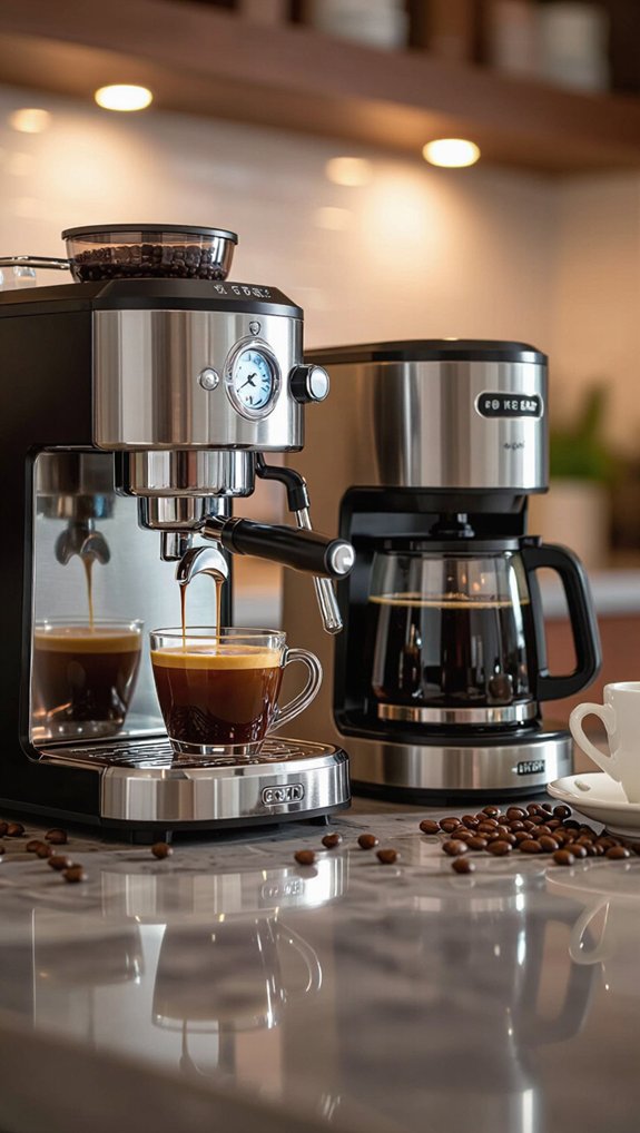precise caffeine dosing coffee machines