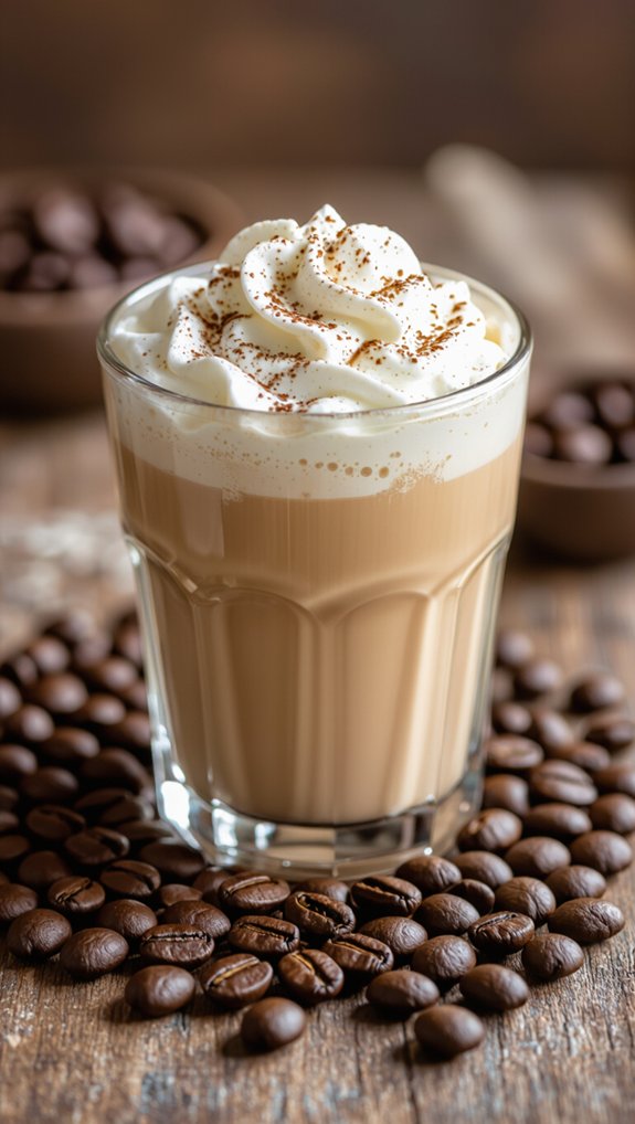 premium beans for frozen coffee