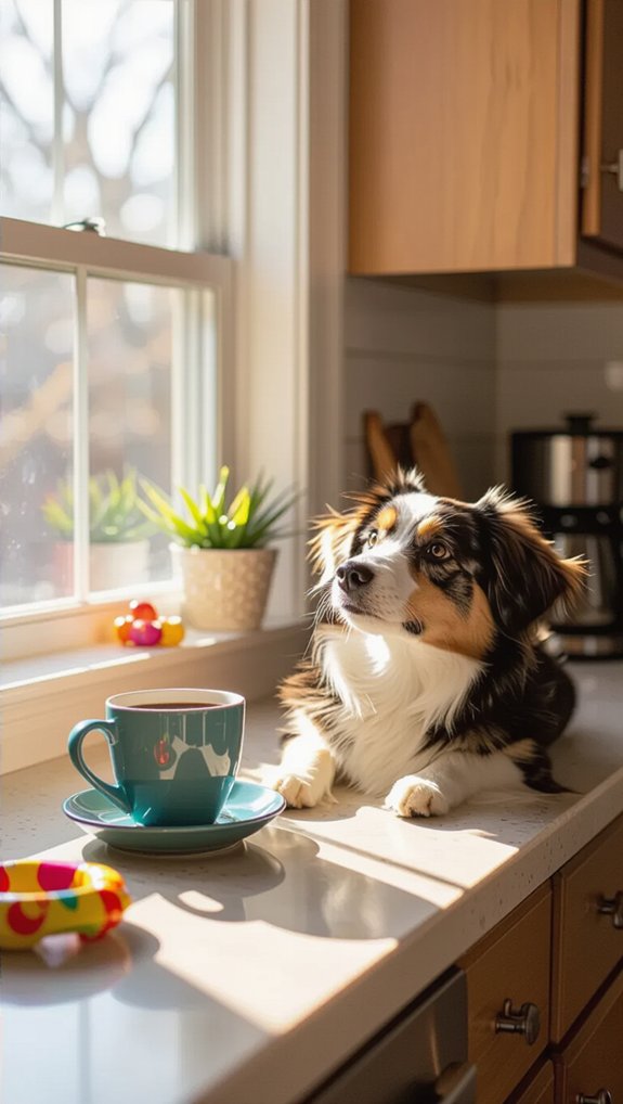 prevent canine coffee exposure