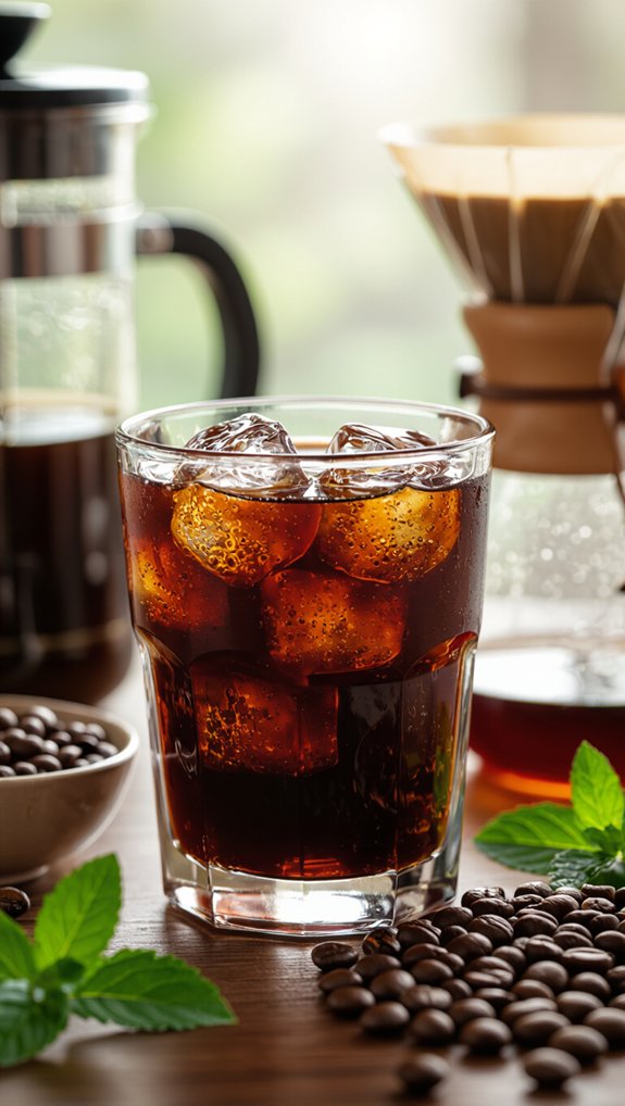 prevent dilution with coffee ice