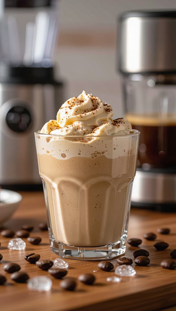 prevent dilution with coffee ice