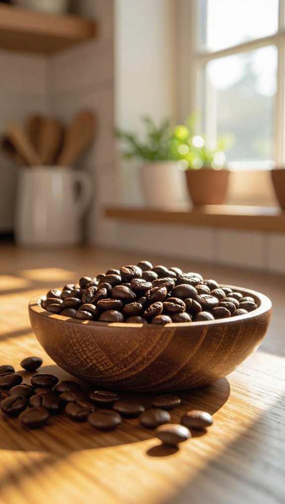 protect beans with airtight storage