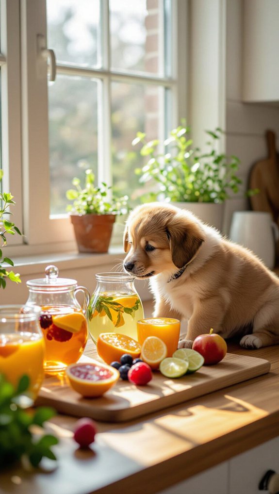 pup safe hydrating drink options