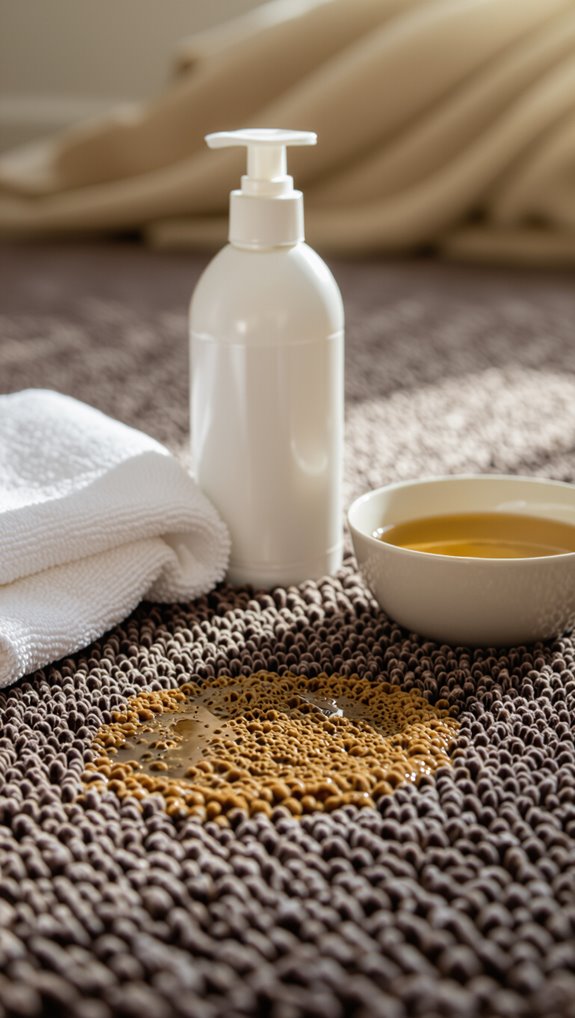 remove old coffee stains