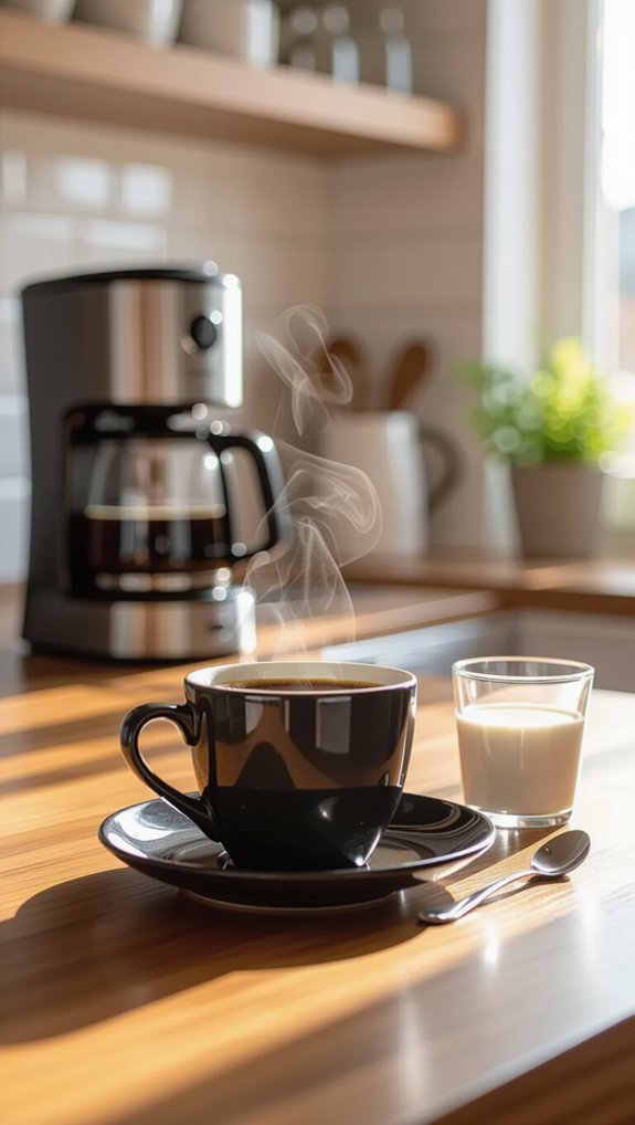 safe coffee sitting time