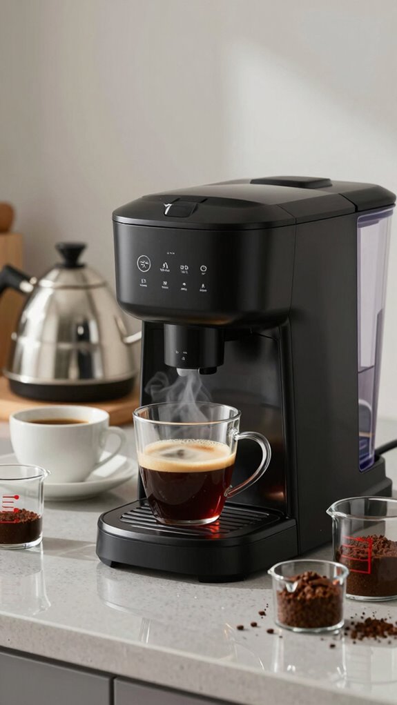 brew method specific coffee ratios