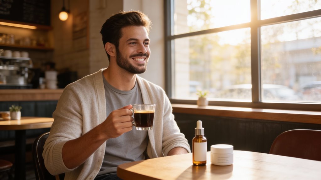 caffeine can mildly dehydrate