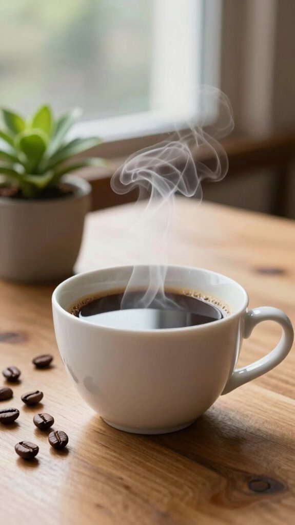 caffeine dose influences twitching