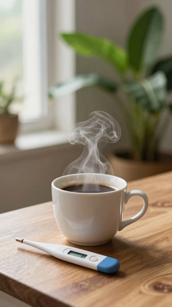caffeine timing affects hormones