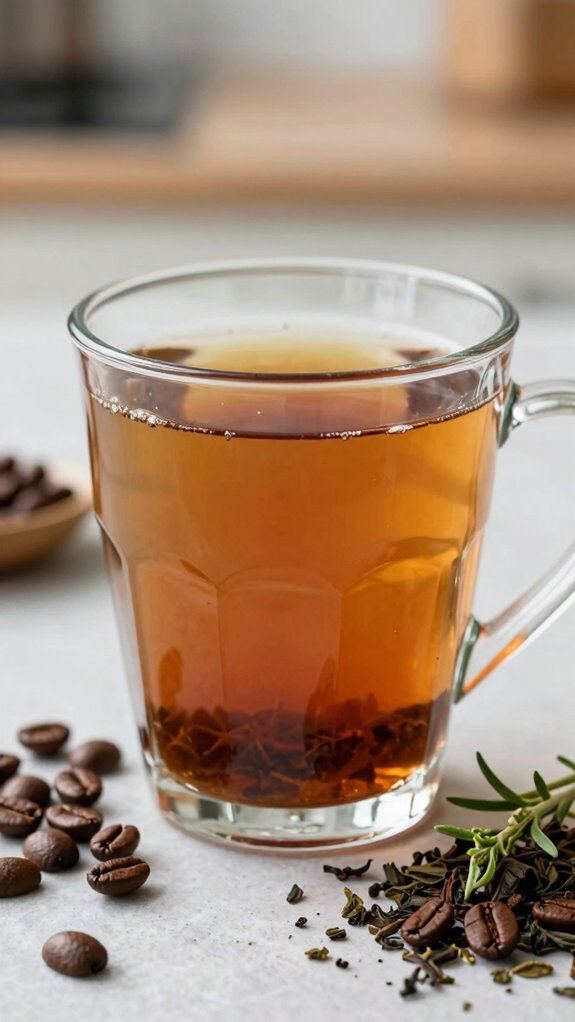 coffee and tea fusion beverages