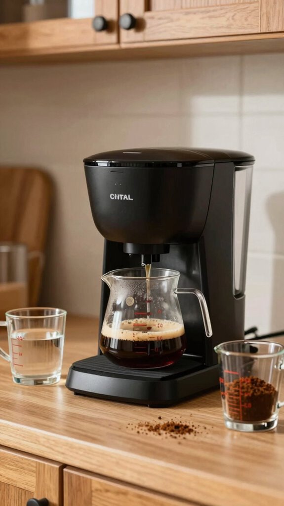 coffee maker cup confusion