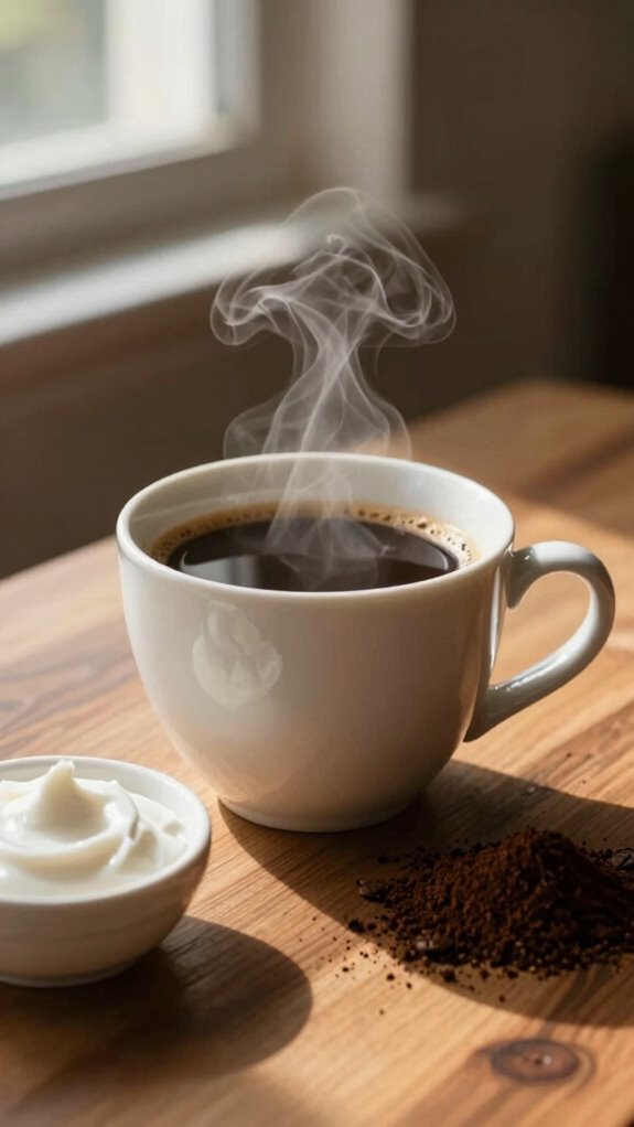 drinking vs topical coffee dryness