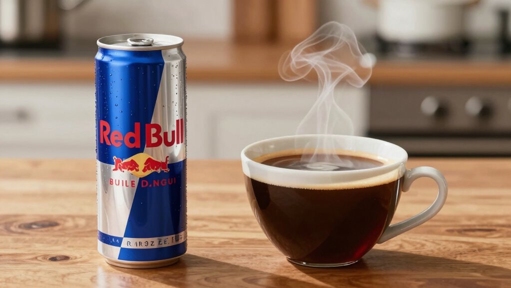 energy drink vs coffee