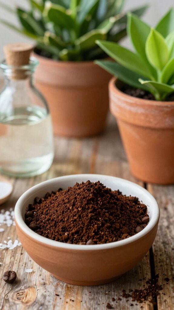 exfoliating use for coffee grounds