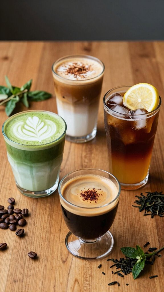 global coffee tea fusion drinks