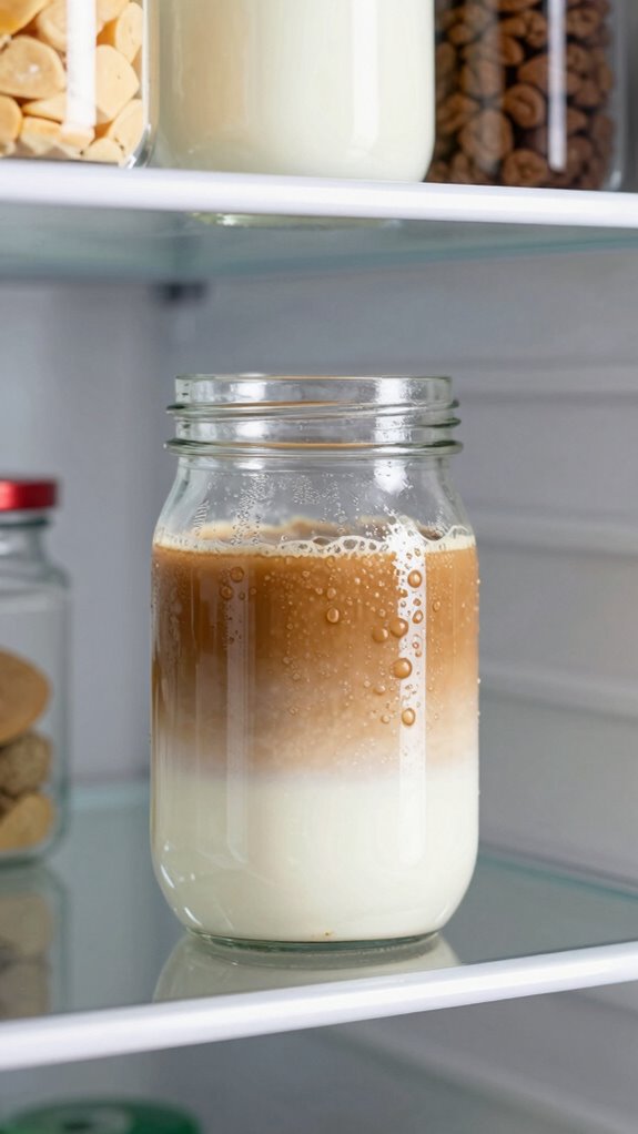 milk coffee refrigerate within two days