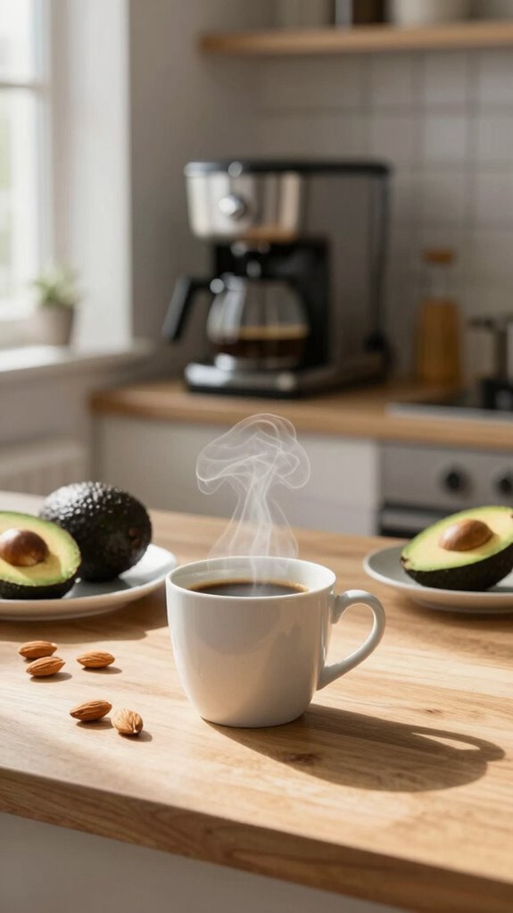 morning coffee lowers heart risk