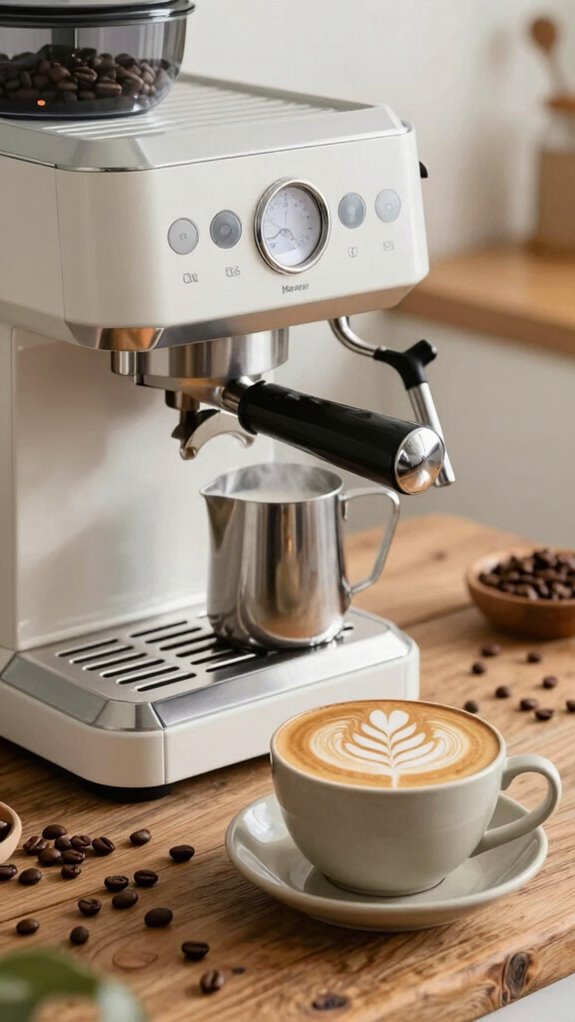 precise milk to espresso ratios