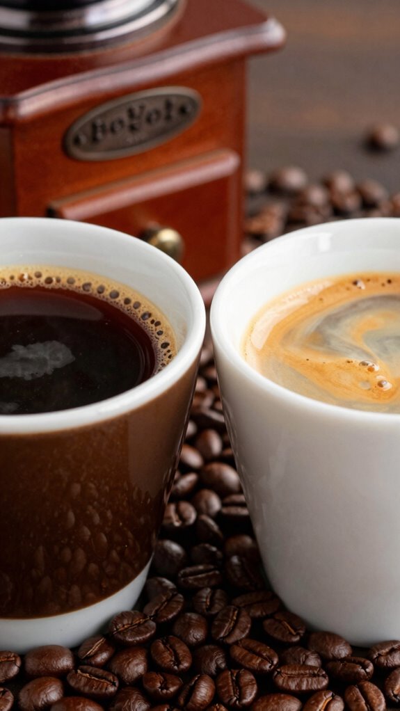 taste vs caffeine roast density