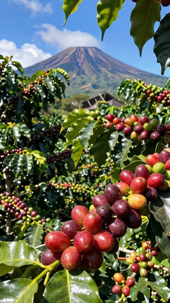 volcanic slope kona coffee region