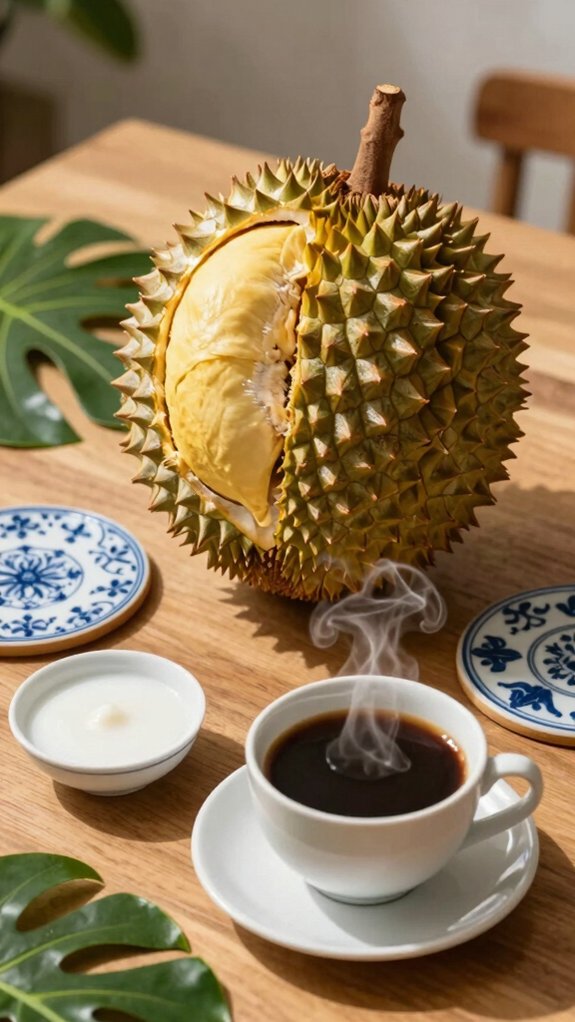 avoid caffeine for an hour