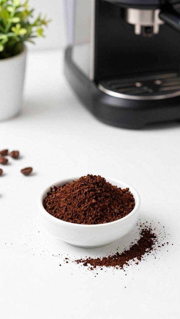 avoid coffee grounds ingestion
