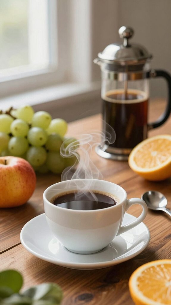 avoid coffee if sensitive