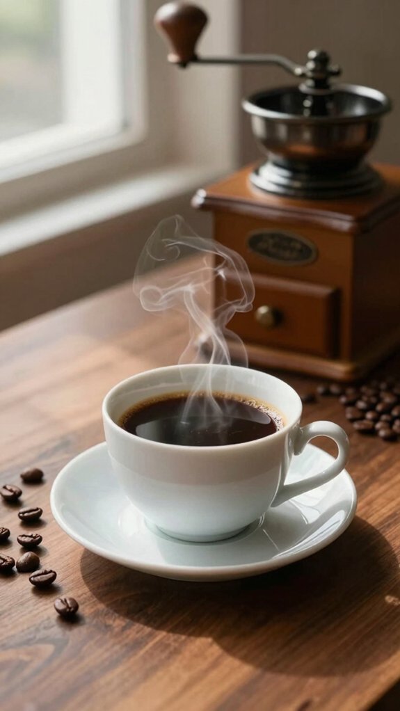 black coffee before meals