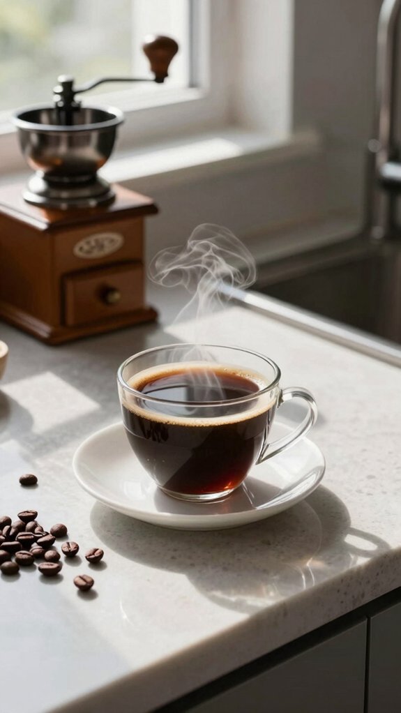 black coffee boosts metabolism briefly