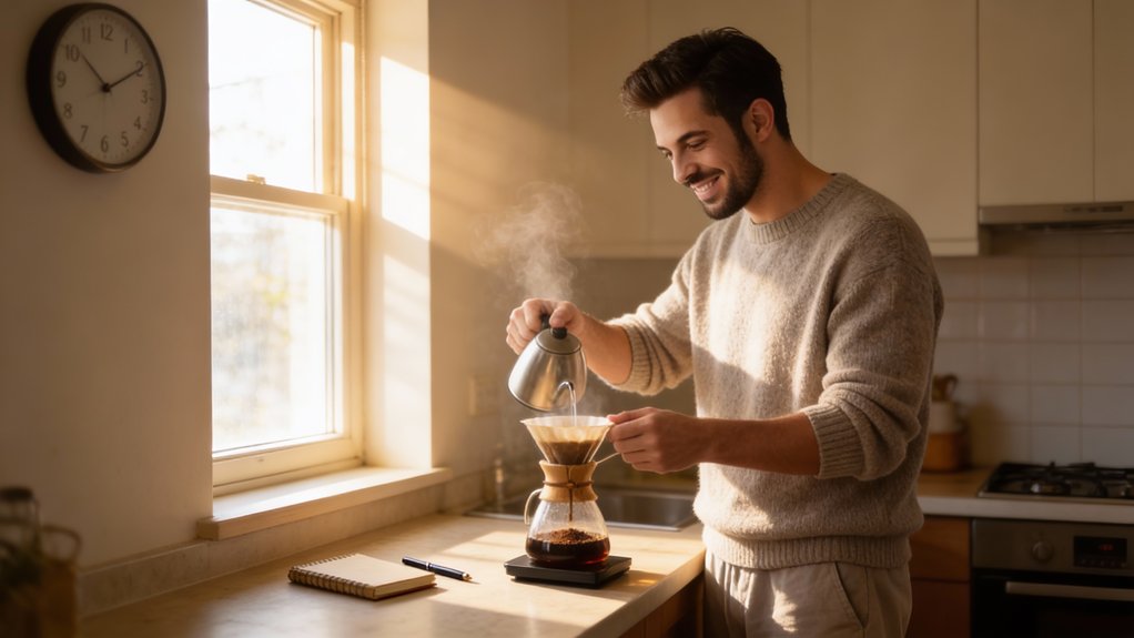 coffee raises cortisol temporarily