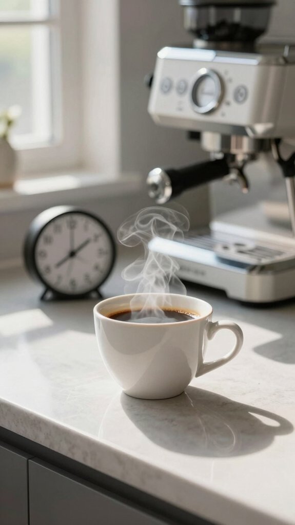 delay coffee after waking