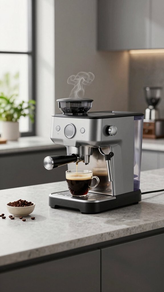 fresh beans filtered water