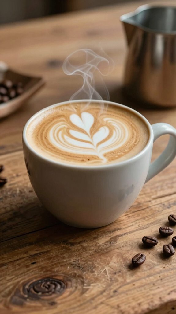 low caffeine latte for nursing