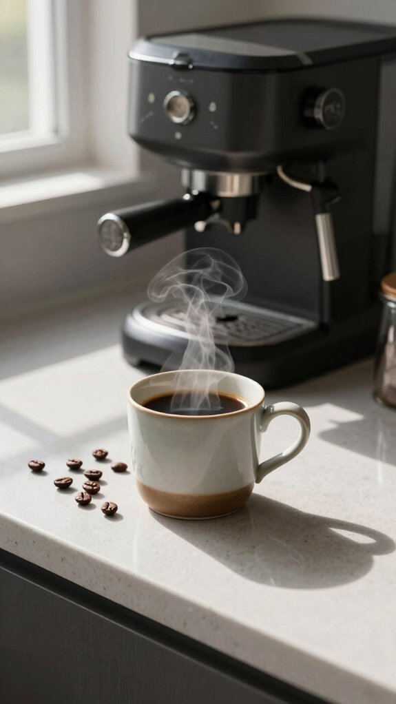 plain black coffee preserves fasting