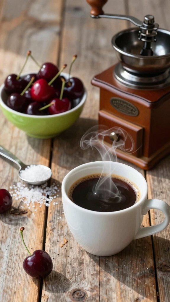 plain caffeinated coffee hydrated