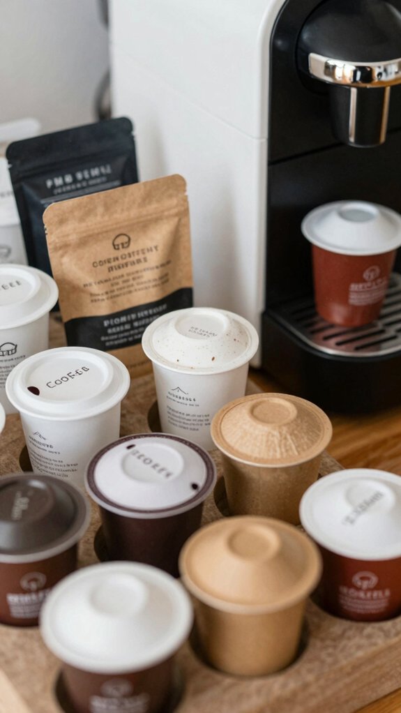 pods recyclable compostable reusable