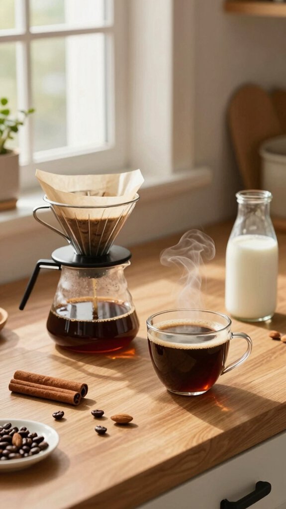 smooth low acid brewed coffee