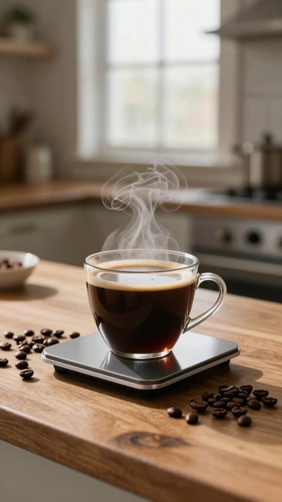 temporary appetite suppressing caffeinated beverage