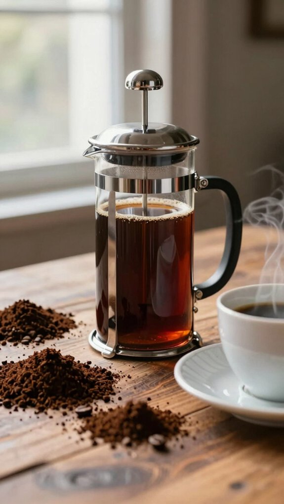 weaker bitter lower caffeine extraction