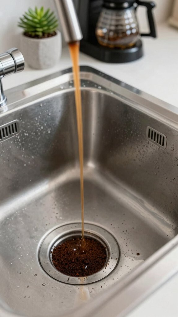 avoid coffee grounds disposal