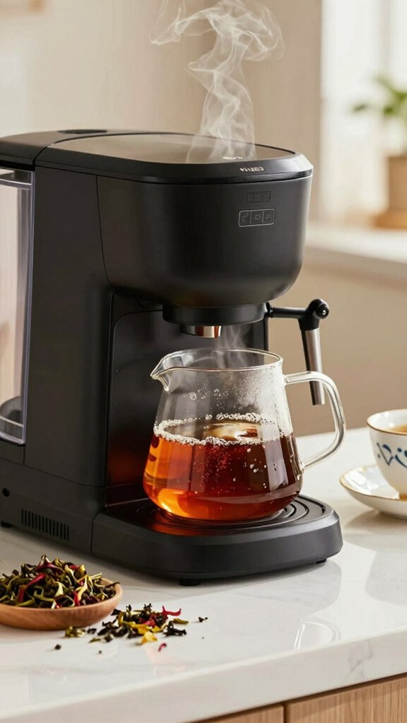 brew tea using coffee maker