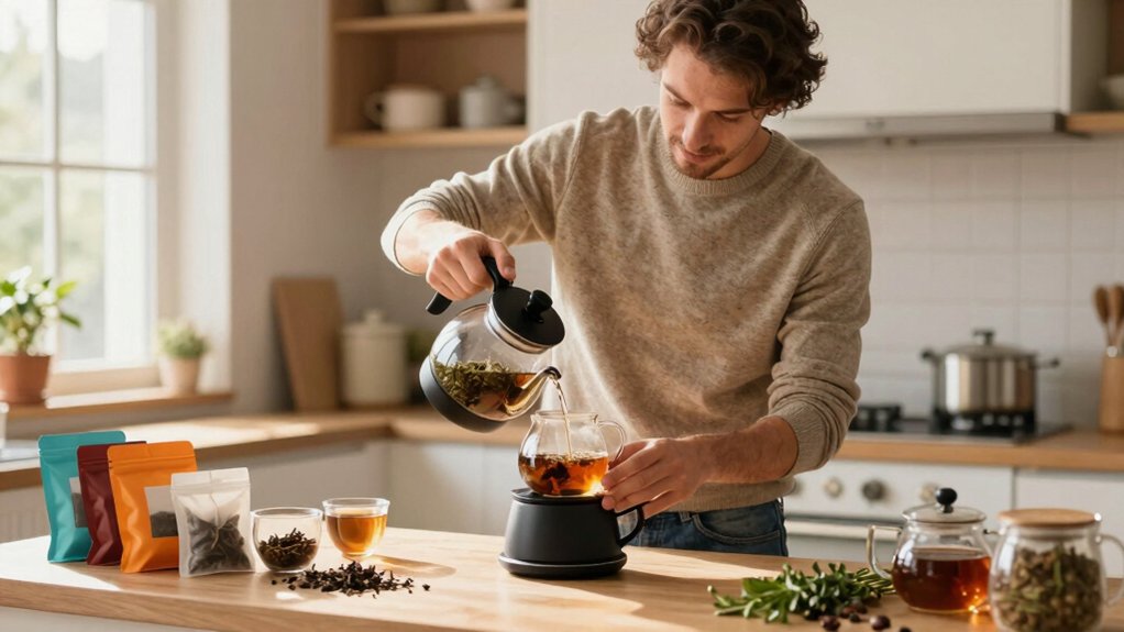 brew tea with coffee maker