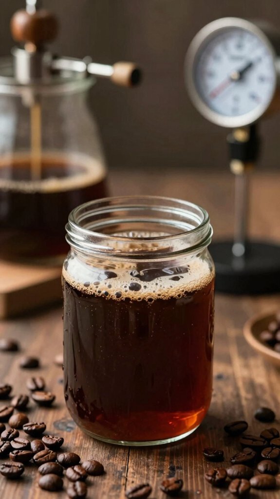 brewed coffee doesn t ferment