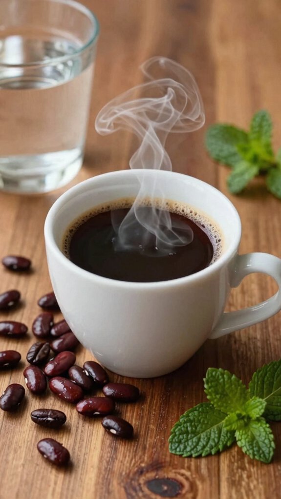 coffee benefits urine chemistry