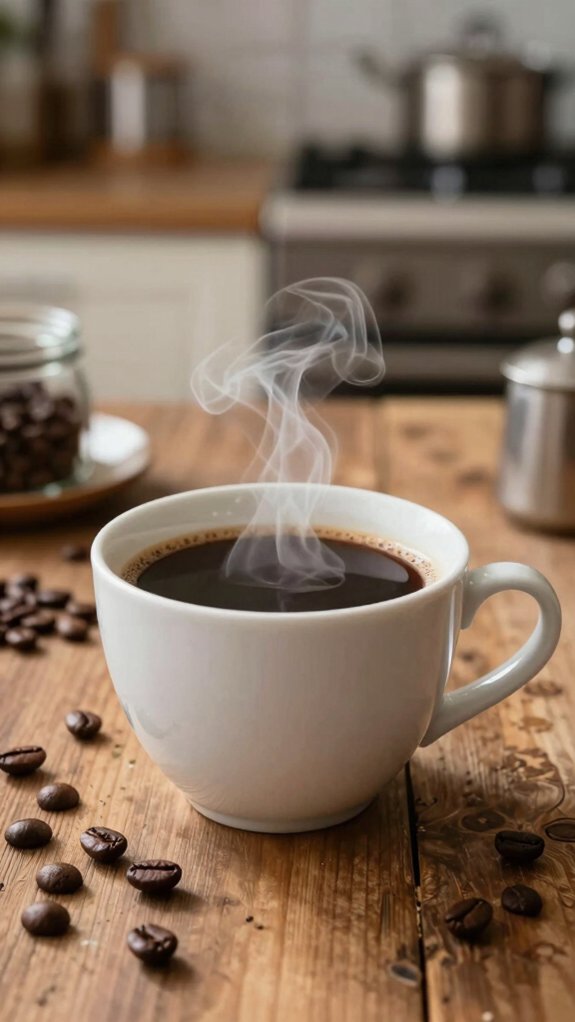 coffee exacerbates h pylori symptoms