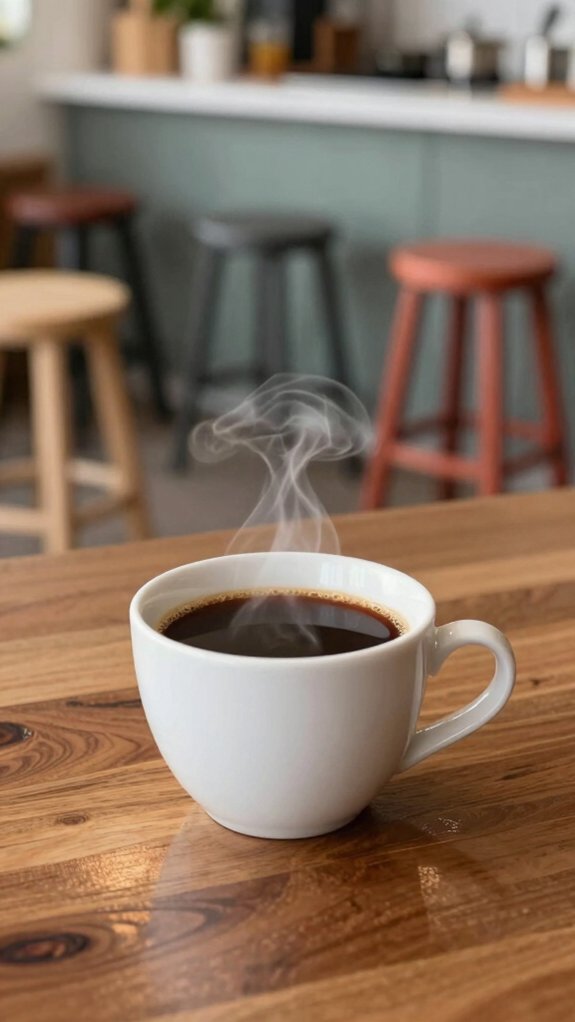 coffee may darken stools