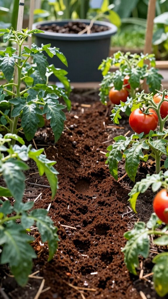 compost coffee grounds first