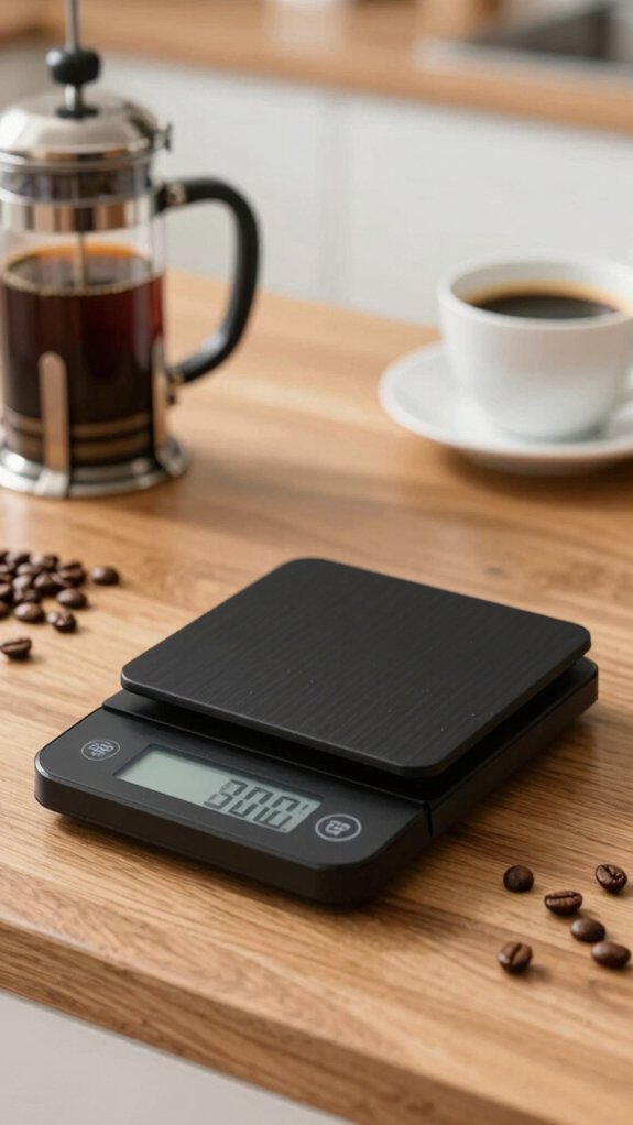 consistent cafe quality brewing scale